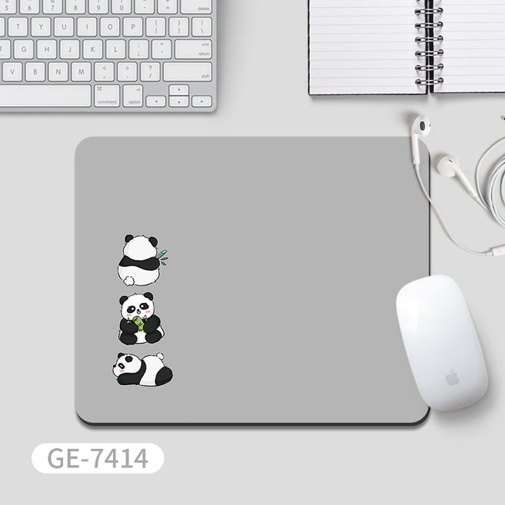 Cute Panda-Themed Desk Mouse Pad