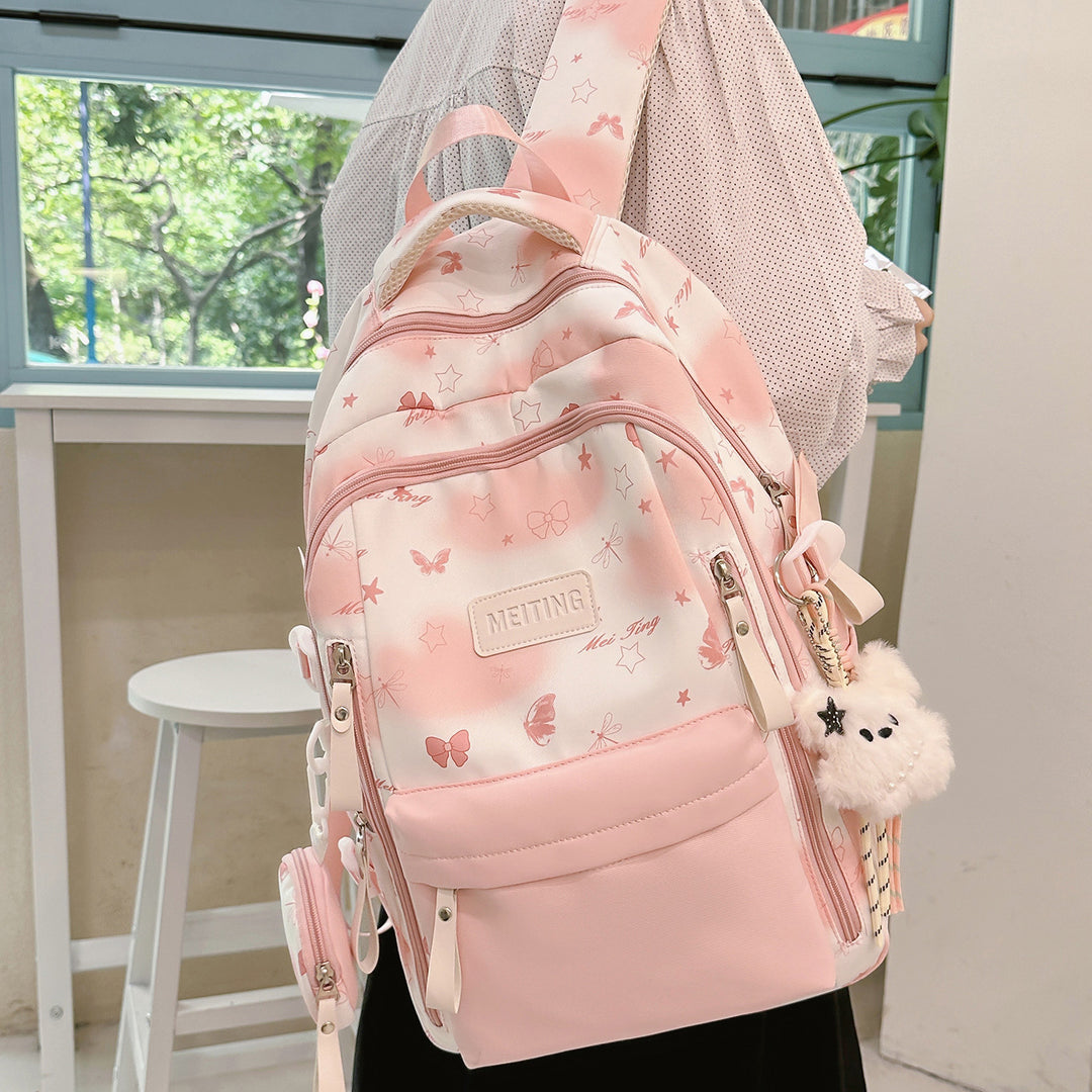 Trendy Patterned Backpack Stornfield