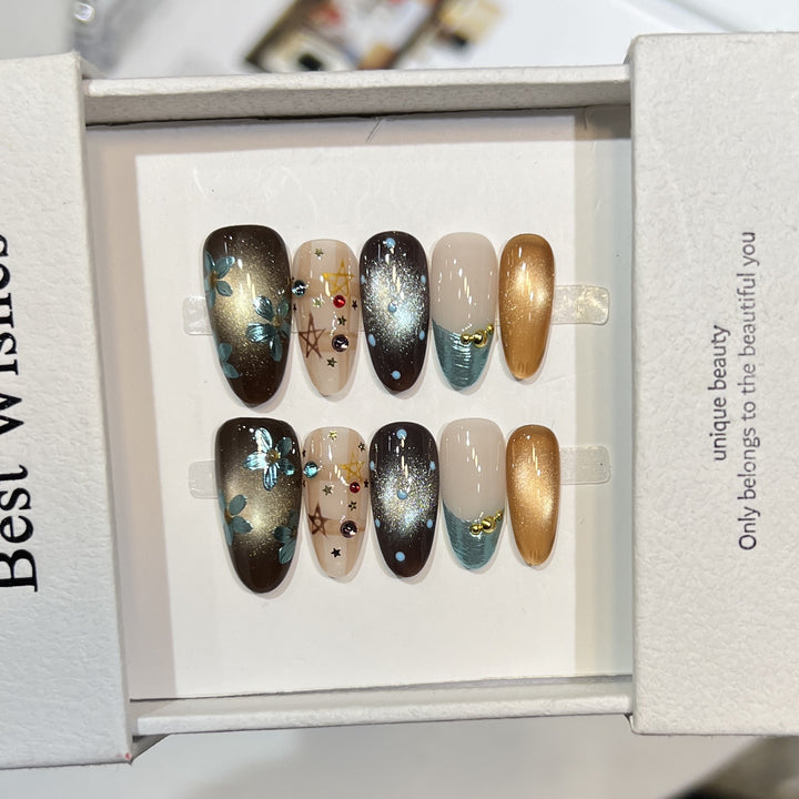 Artistic Press-On Nails Stornfield