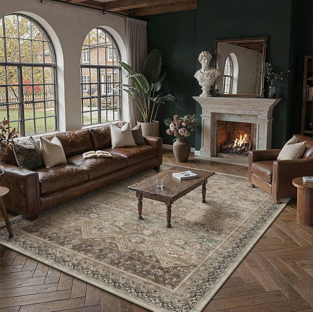 Elegant Textured Area Rug