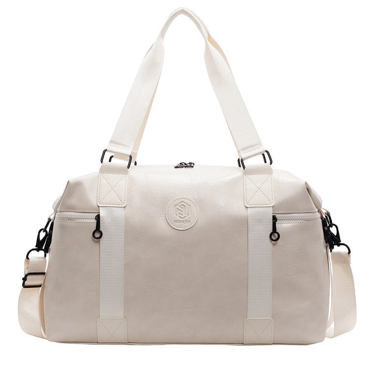 Premium Leather Travel Duffel
