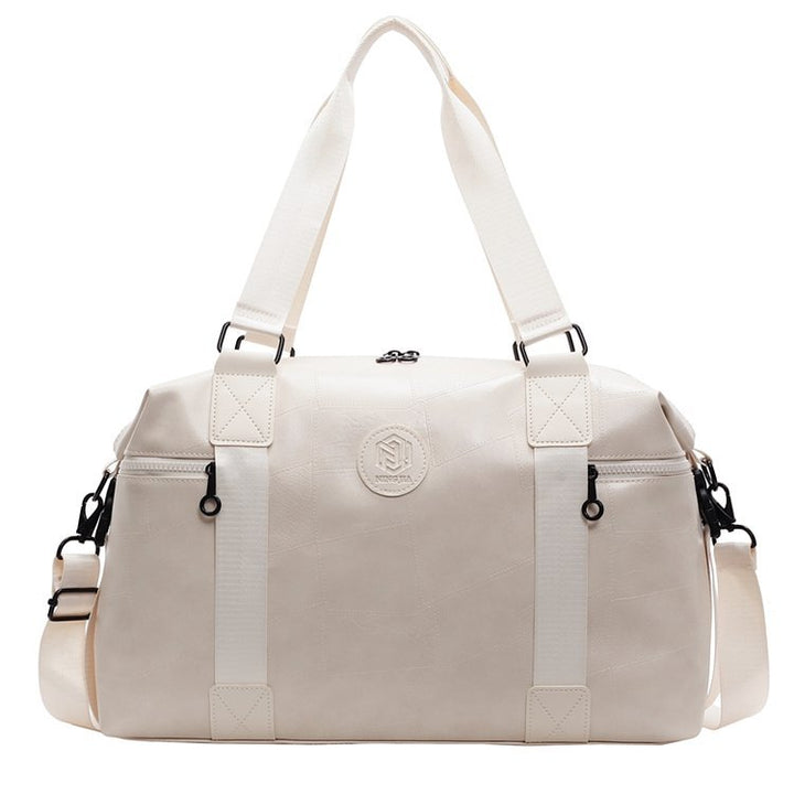 Premium Leather Travel Duffel