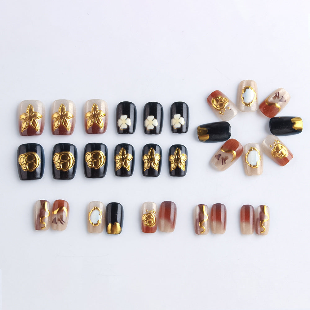 Gothic Themed Nail Art Set Stornfield