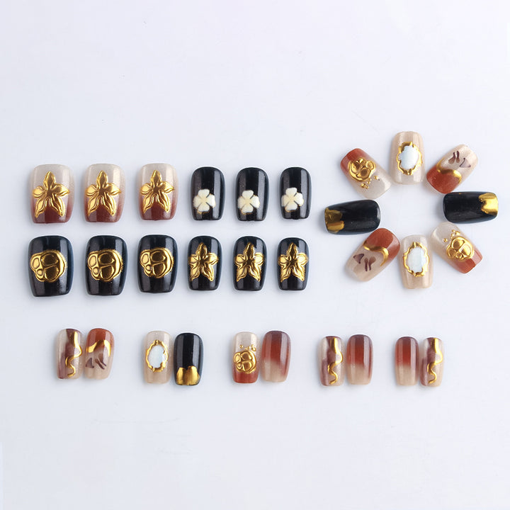 Gothic Themed Nail Art Set Stornfield