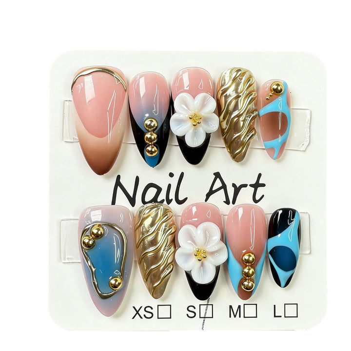 Artistic Glam Nail Set