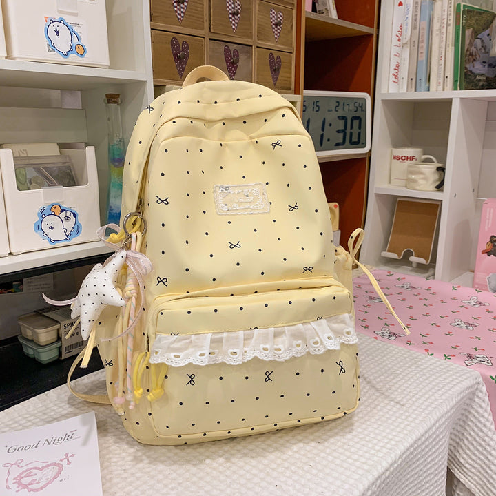 Adorable Polka Dot Backpack Stornfield