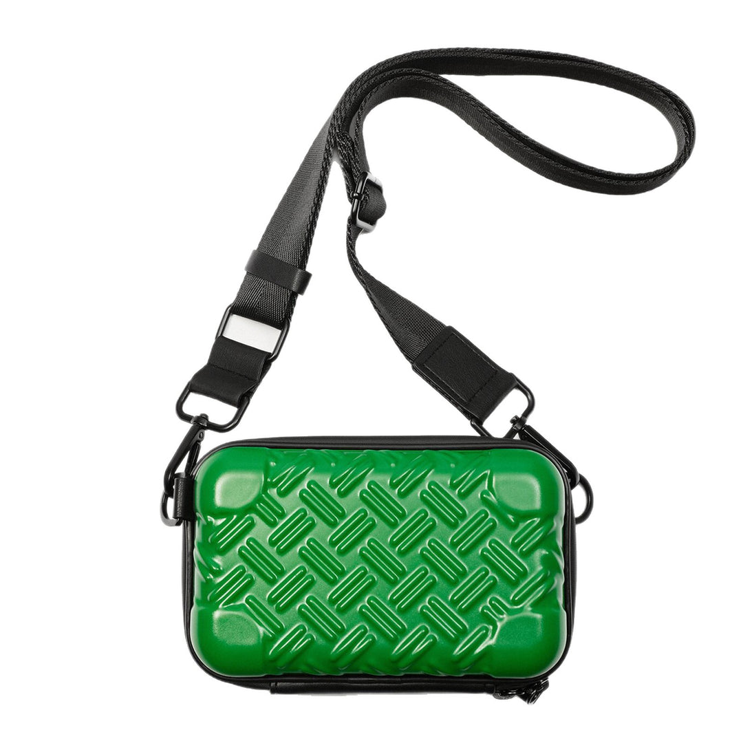 Unisex Textured Hard Shell Crossbody Bag Stornfield