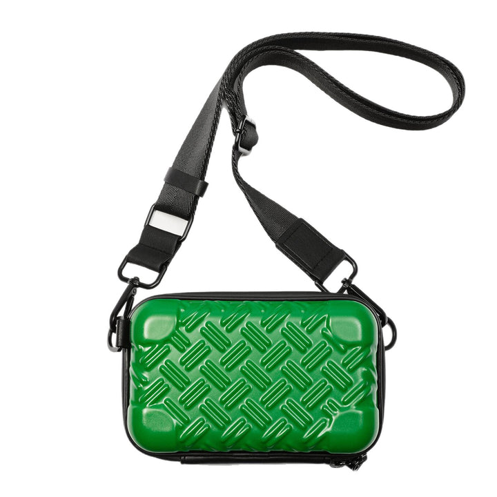 Unisex Textured Hard Shell Crossbody Bag Stornfield