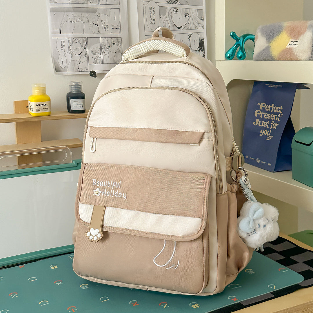 Cute Illustrated Patterned Backpack Stornfield