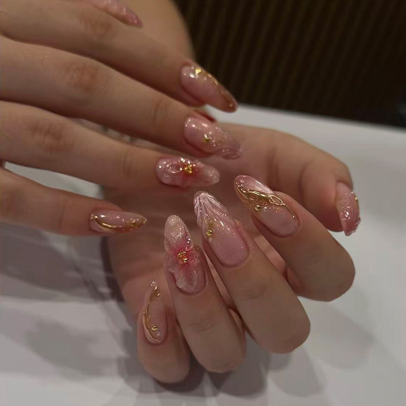 Floral Accent Nail Art Extensions Stornfield