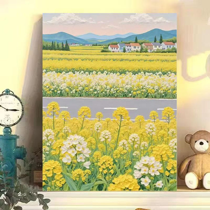 Landscape Floral Canvas Art Print Stornfield