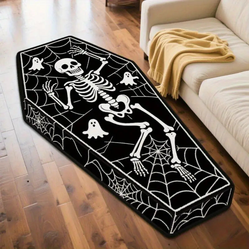 Skull-shaped Decorative Area Cotton