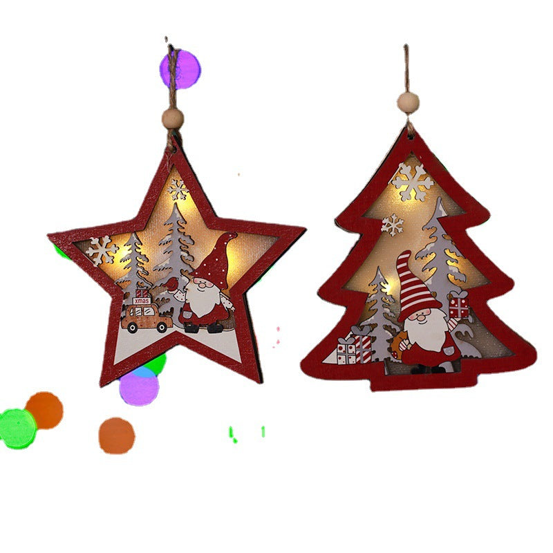 Christmas tree hanging decoration in star shape Stornfield