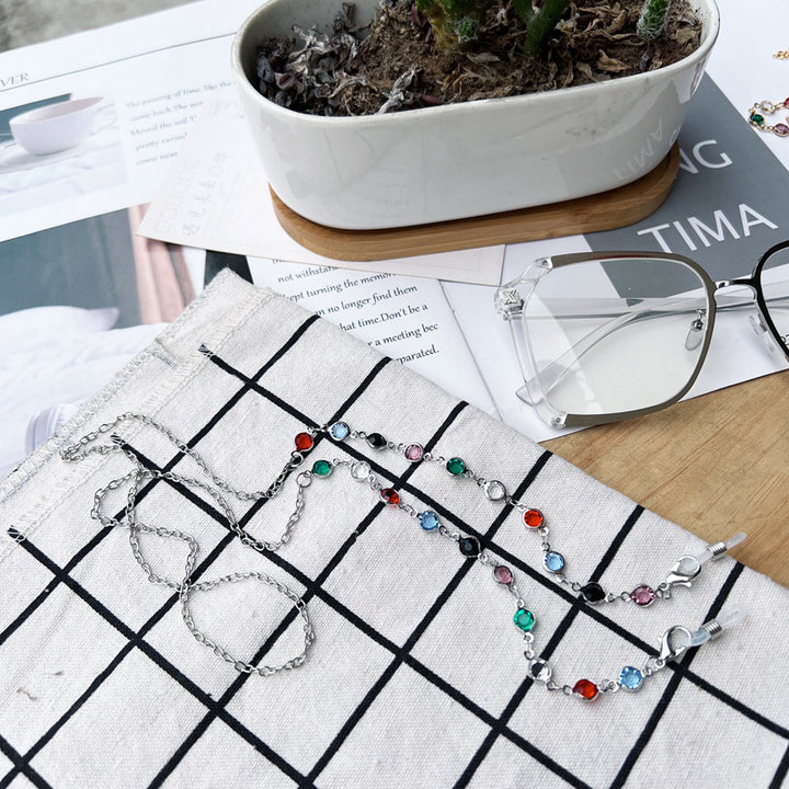 Decorative Gemstone Eyewear Chain Stornfield