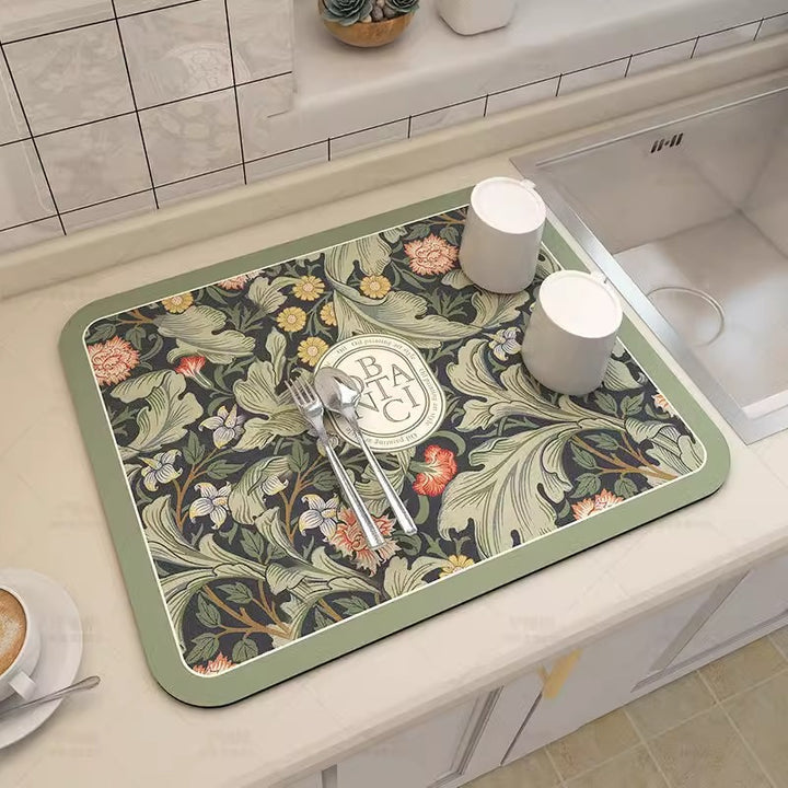 Decorative Kitchen Counter Mat