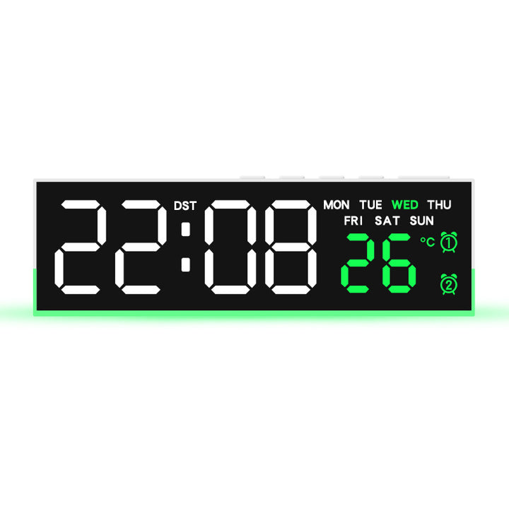 Digital Multifuntional LED Alarm Clock with Temperature and Weekday Display Stornfield