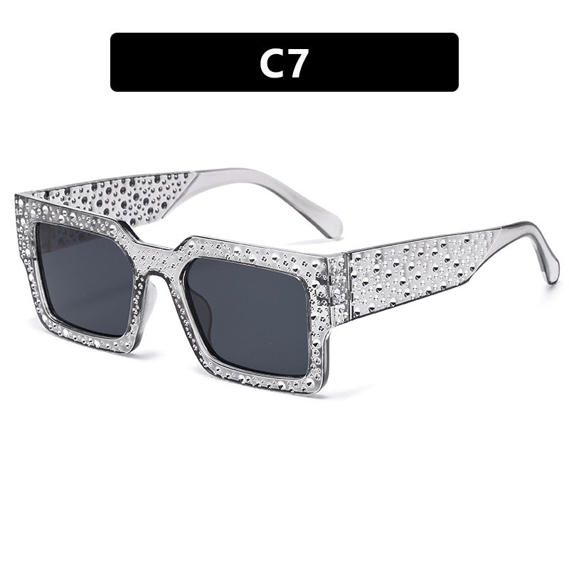 Women's extravagant sunglasses with sparkling accent Stornfield