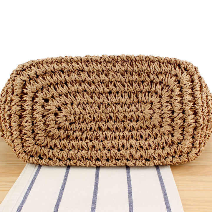 Braided shoulder bag with fashionable scarf detail Stornfield