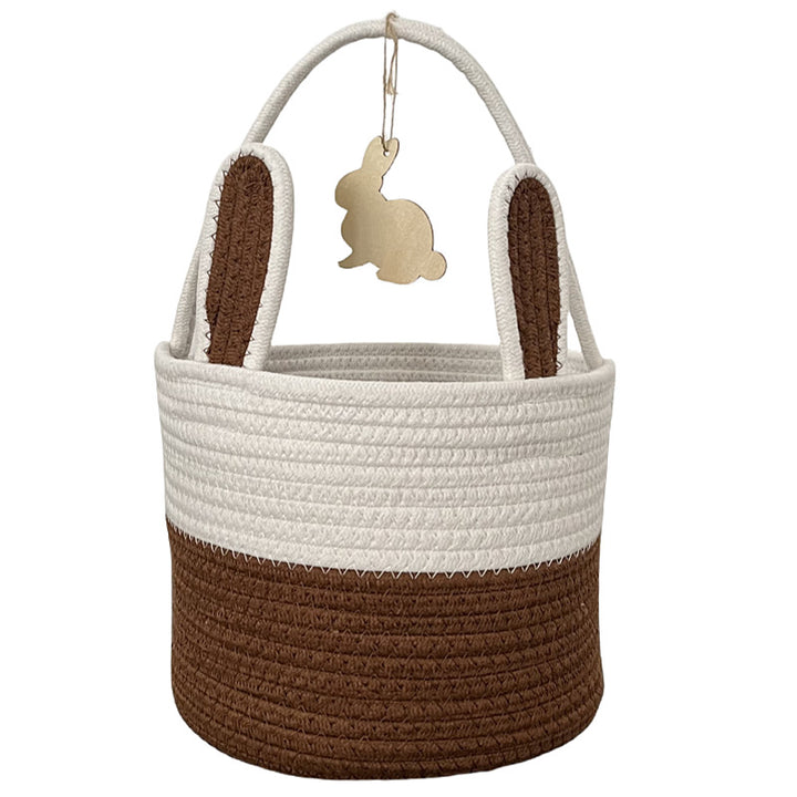 Women Decorative Basket with Bunny Ear Accent Stornfield
