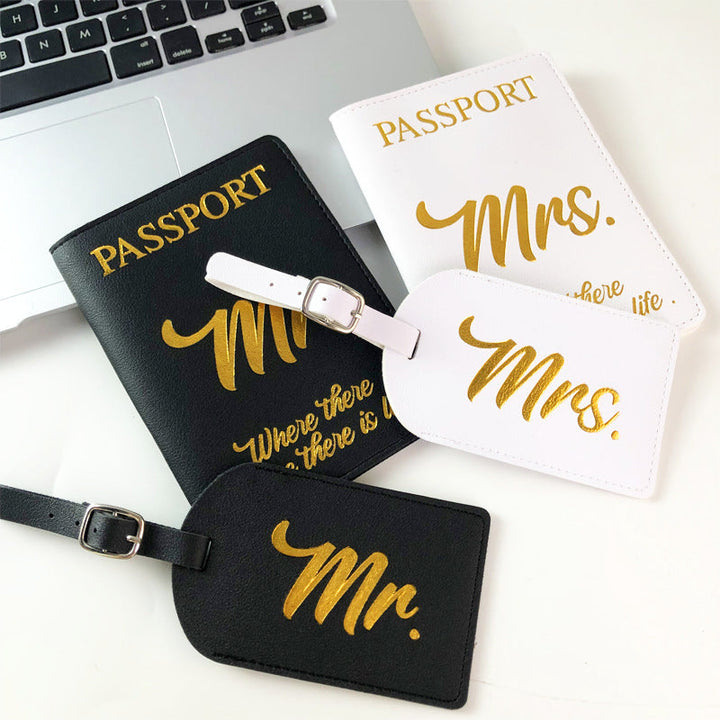 Stylish Passport and Luggage Tag Set Stornfield