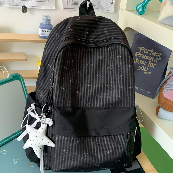 Stylish Casual Backpack with Decorative Features Stornfield