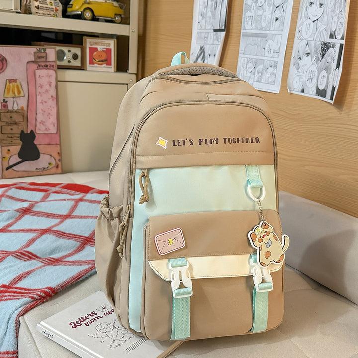 Backpack with Playful Design and Innovative Compartments Stornfield