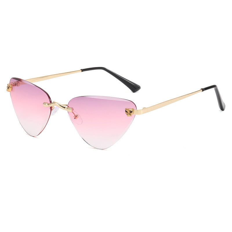 Ladies Cat-Eye Sunglasses with Elegant Metal Frame Stornfield