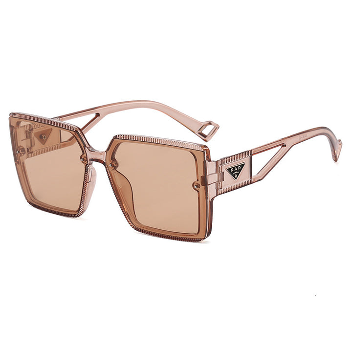 Women's fashionable square sunglasses with unique frame structure Stornfield