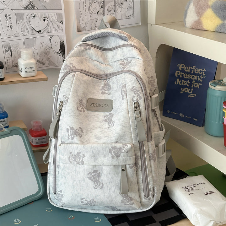 Whimsical Cartoon-Themed Backpack Stornfield