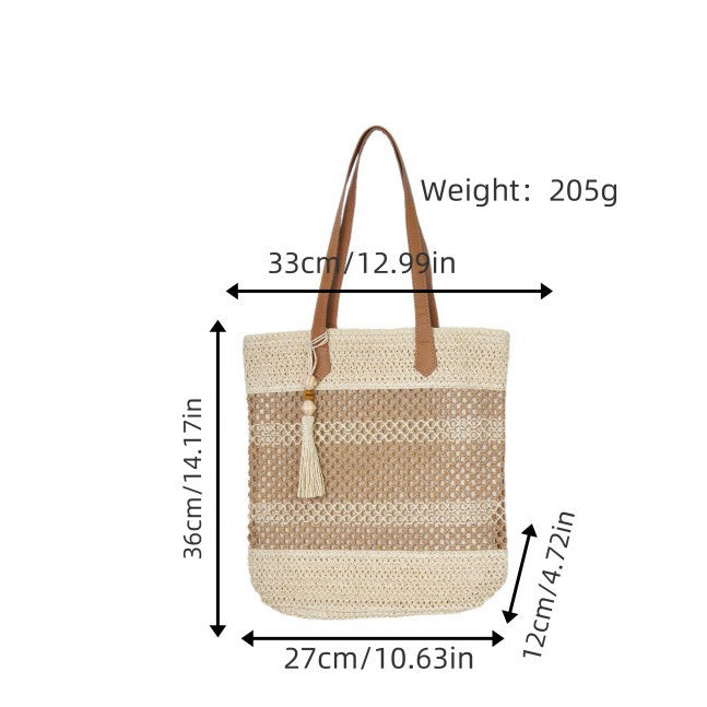 Handmade net beach bag Stornfield