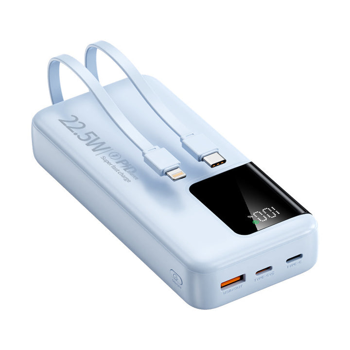 Power bank with dual fast charging ports and digital capacity display Stornfield