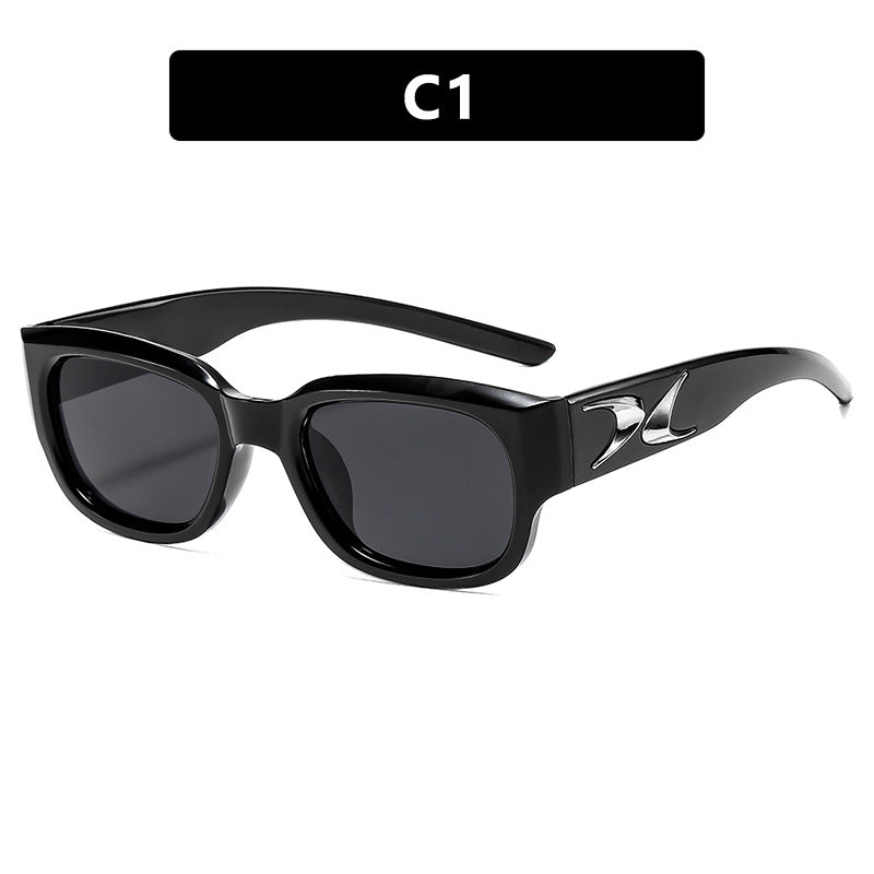 Women's sunglasses in fashionable retro design with stylish accents Stornfield
