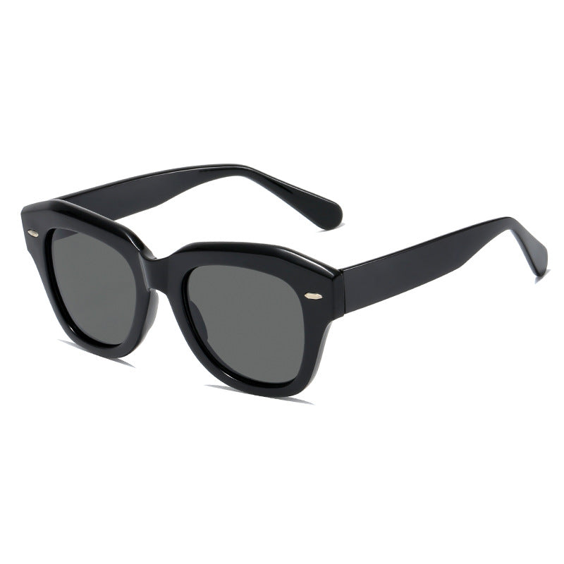 Women stylish sunglasses in modern design with transparent frame Stornfield