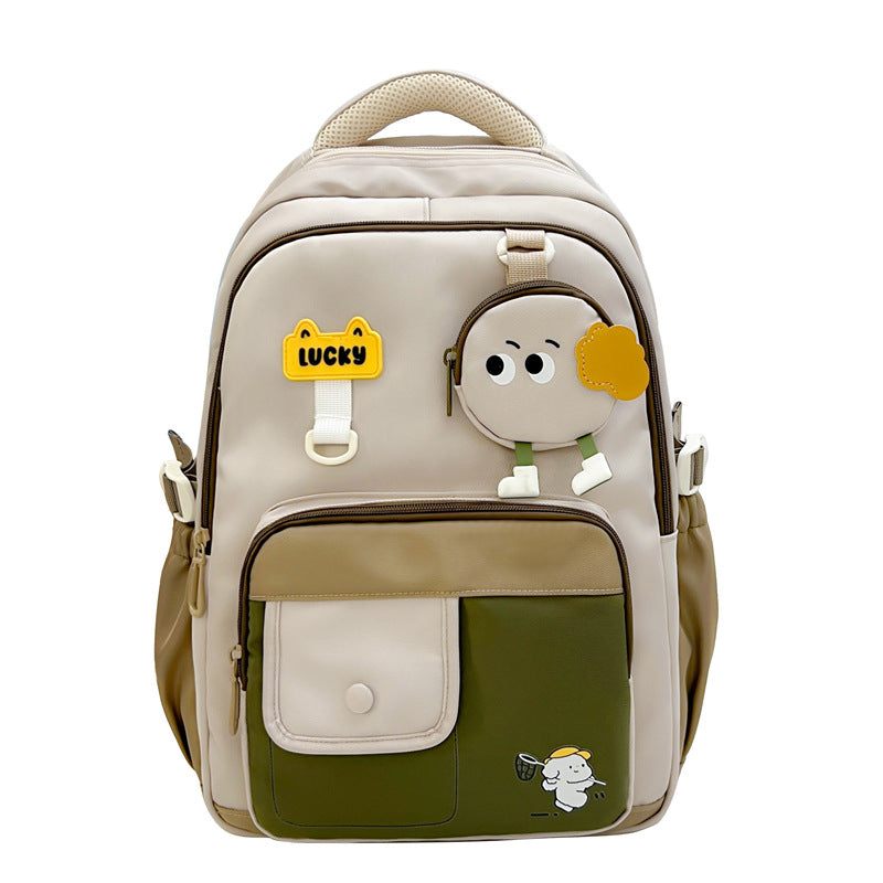 Playful Character Design School Backpack Stornfield