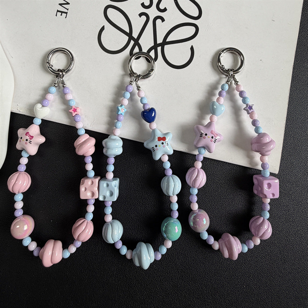 Decorative Beaded Charm Phone Lanyard Stornfield 1790135831