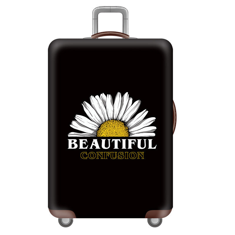 Women's Hardshell Travel Suitcase with Floral Decoration Stornfield