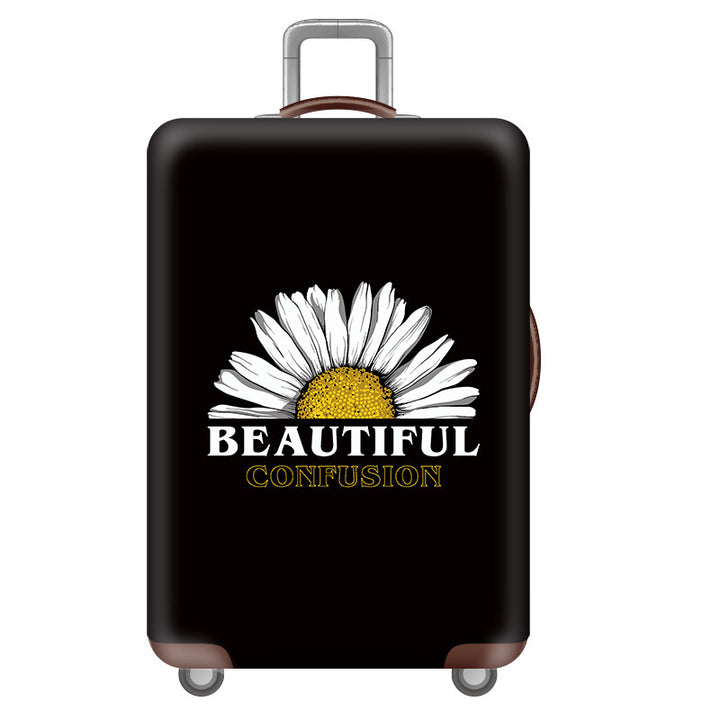 Women's Hardshell Travel Suitcase with Floral Decoration Stornfield