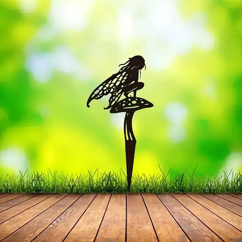 Garden stake with fairy motif Stornfield