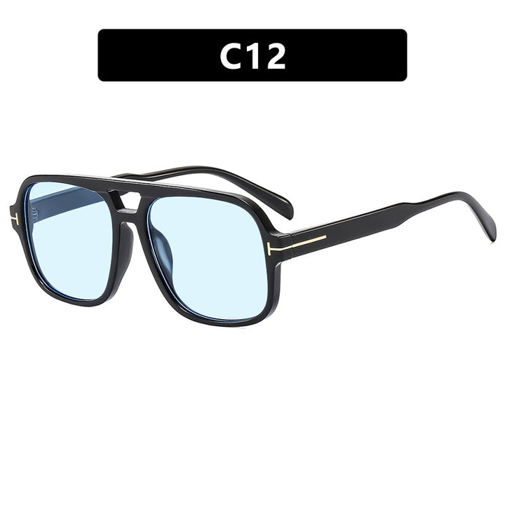 Ladies square designer glasses with delicate frame and modern plastic material Stornfield