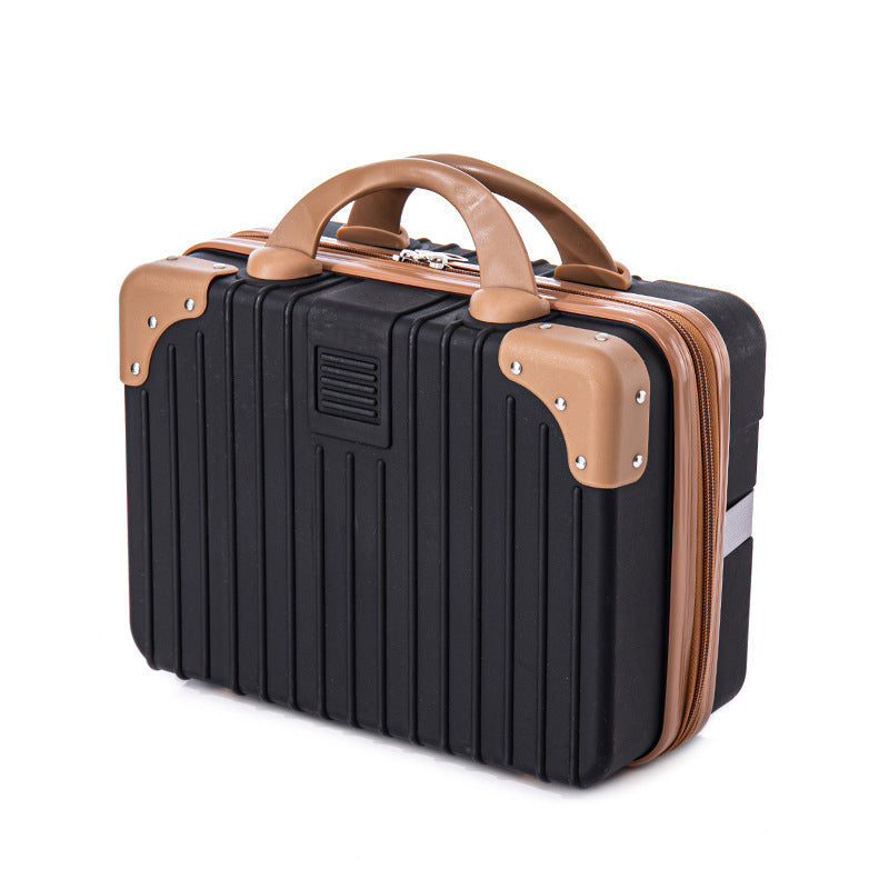 hard-shell cosmetic travel case with double top handles and reinforced corner protectors Stornfield