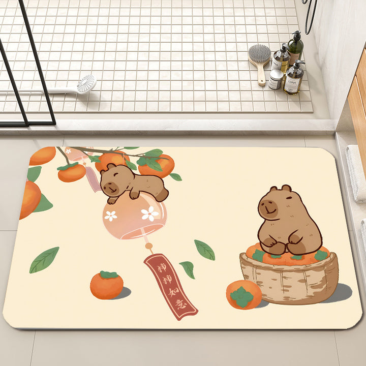 Cartoon Character Bath Mat