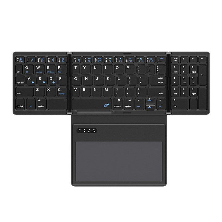 Ultra-Slim Portable Bluetooth Keyboard with Touchpad Stornfield