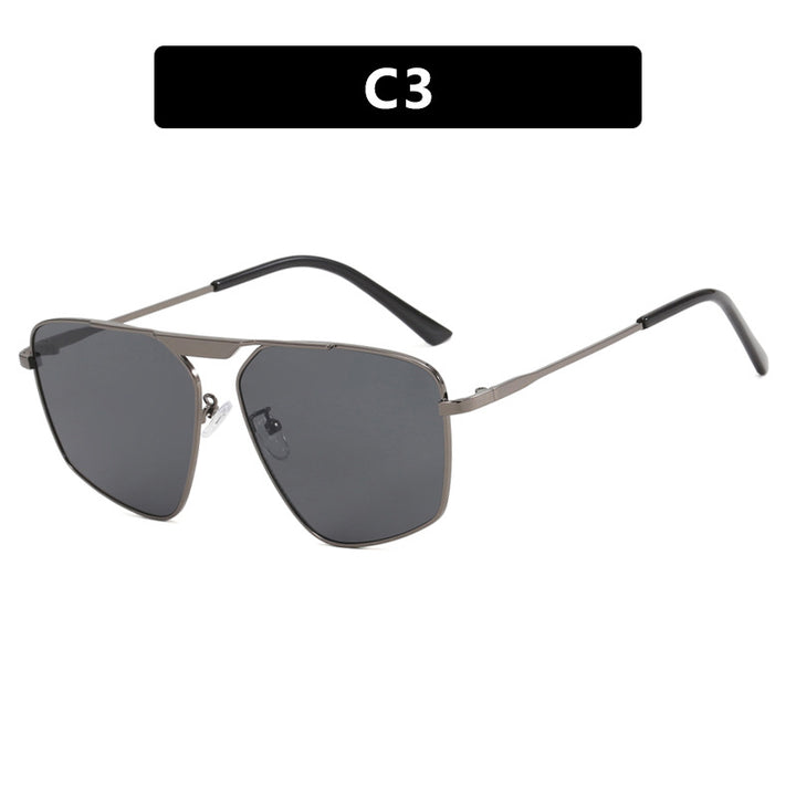 Women's sunglasses in a modern, geometric design with a sturdy metal frame Stornfield