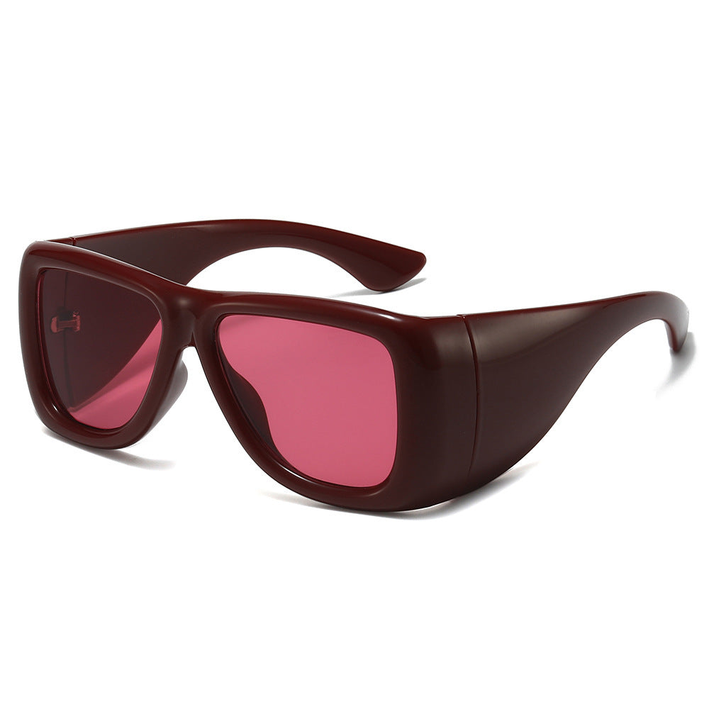 Oversized Fashion-Driven Shield Sunglasses Stornfield