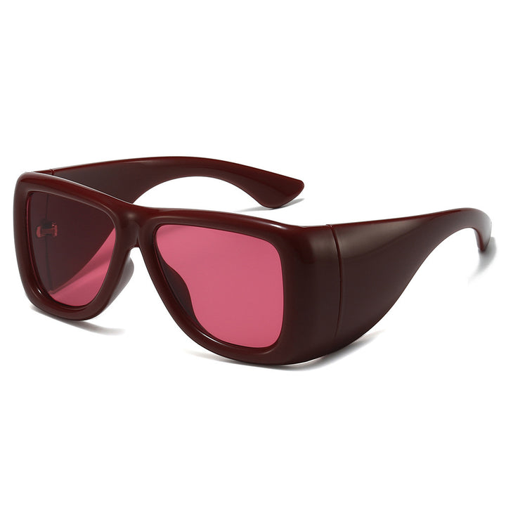 Oversized Fashion-Driven Shield Sunglasses Stornfield