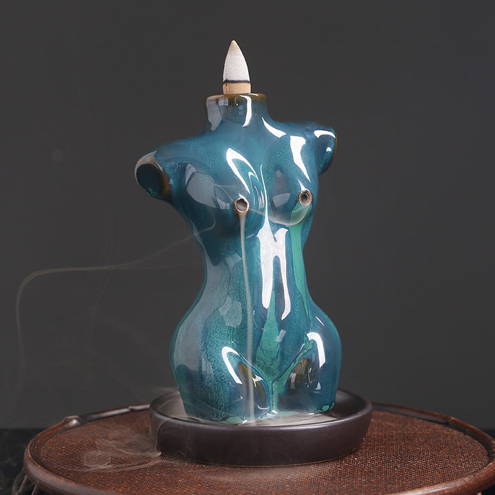 Artistic Body Sculpture Incense Holder