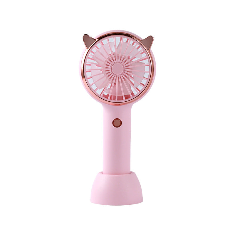Women's portable hand fan with cat ears Stornfield