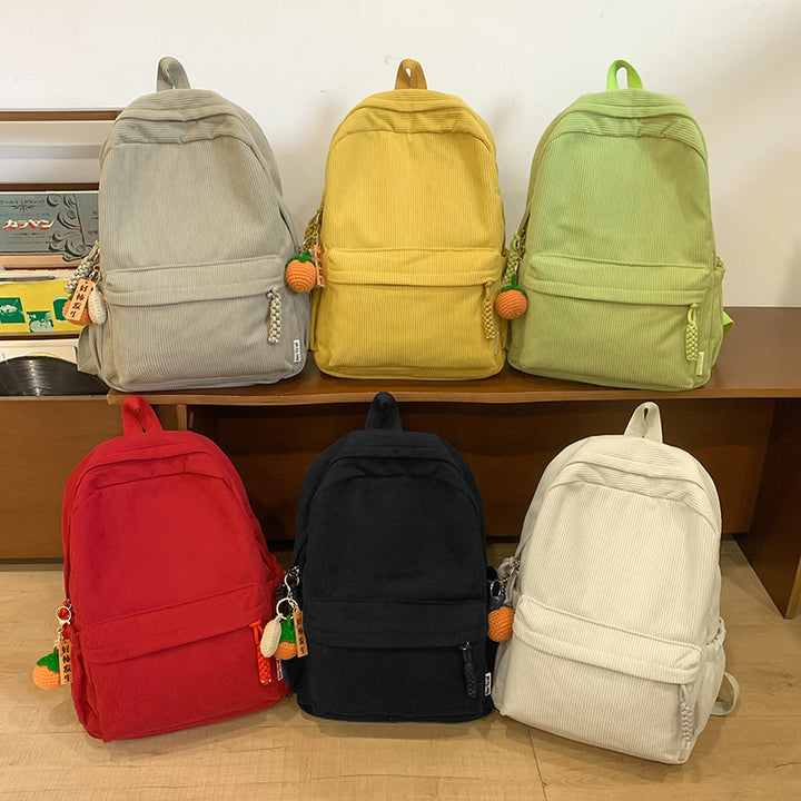 Stylish Corduroy Backpack Stornfield