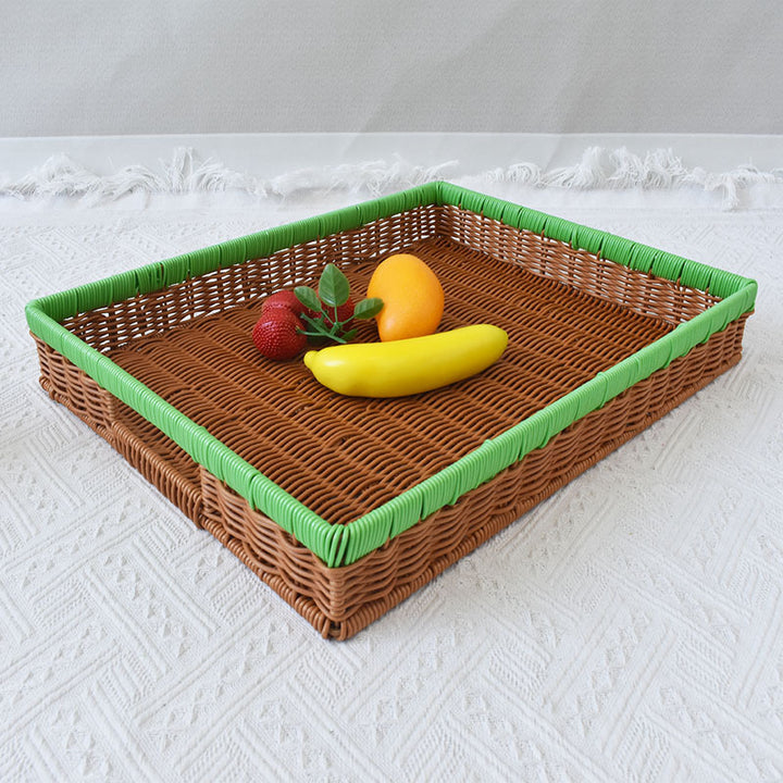 Multi-Functional Woven Serving Tray Stornfield