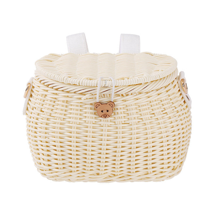 Cute Animal-Themed Woven Storage Basket Stornfield
